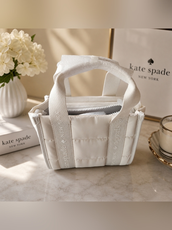 kate spade Handbags - 🖤 Kate Spade New York Quilted Mini Tote – NWT 🤍